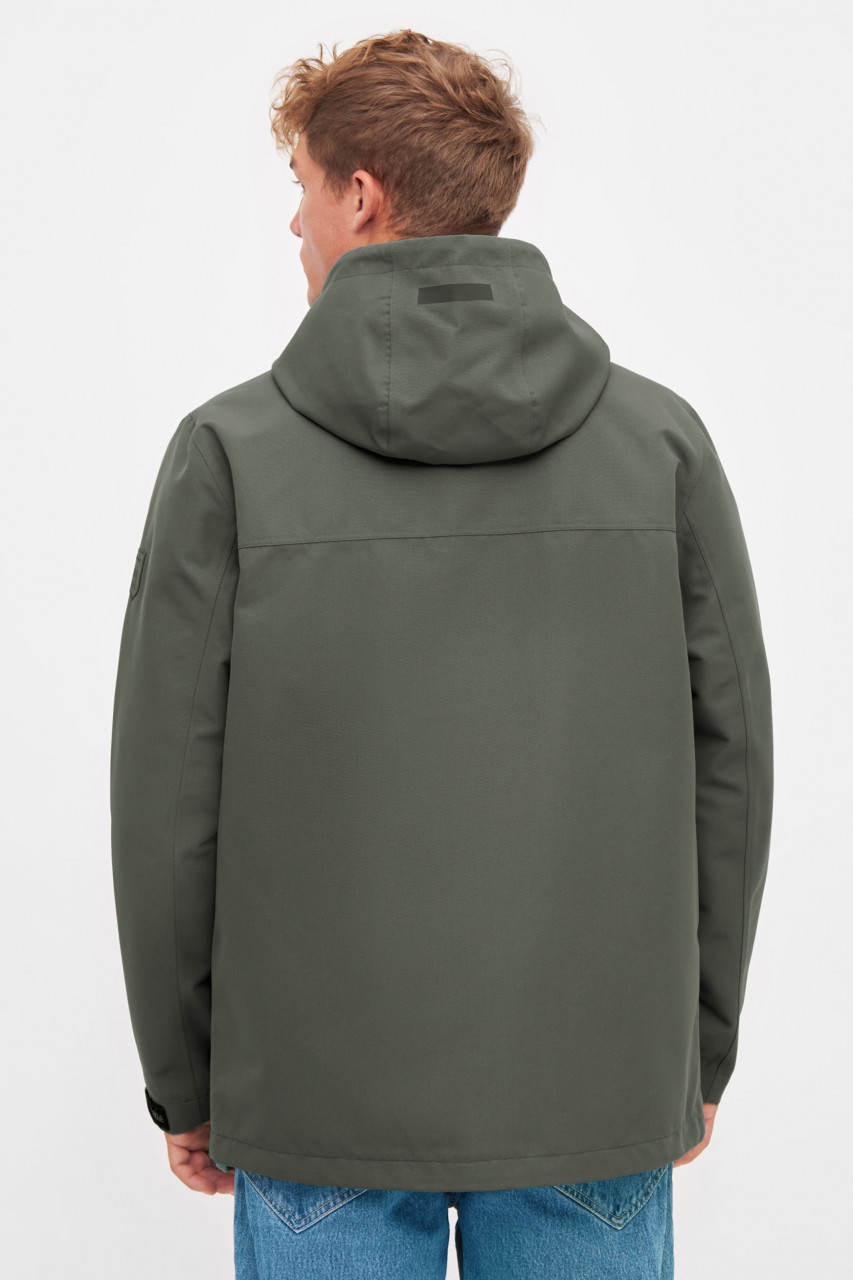 Derbe Regenjacke Phoeby Dog Herren Olivgrün Hundejacke