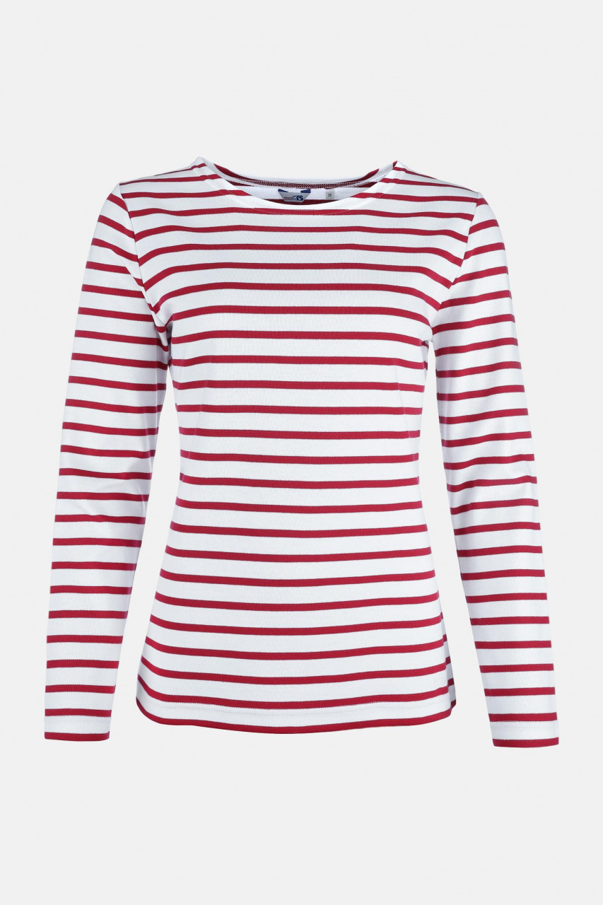 Streifenshirt Rot für Damen von modAS
