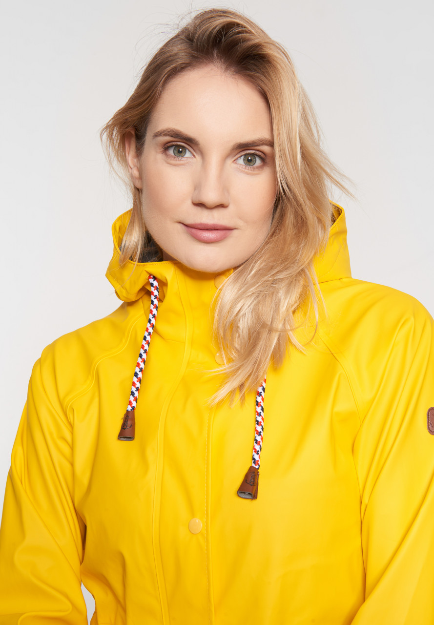 Damen Friesennerz Gelb Anker-Futter