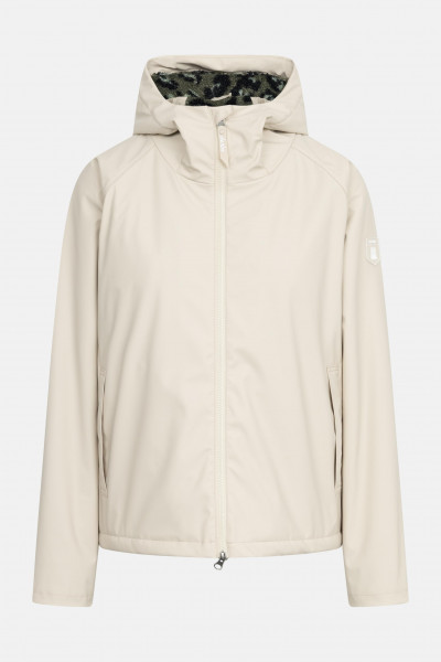 Derbe Regenjacke Peutholm Damen Beige Gefüttert