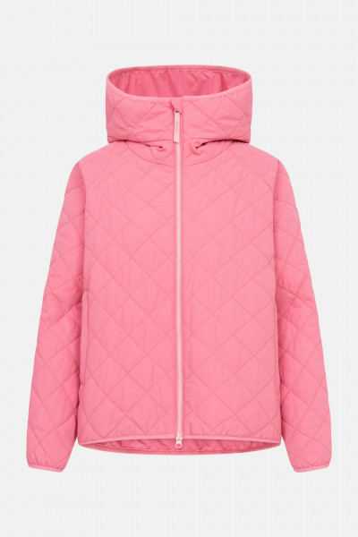 Derbe Übergangsjacke Quiltby Short Damen Pink Steppjacke