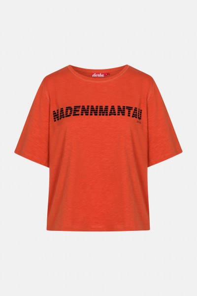 Derbe Nadennmantau Damen T-Shirt Burnt Ochre Rostrot