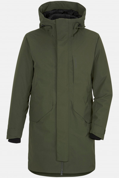 Didriksons Kenny Herren Wintermantel Deep Green Oliv Grün
