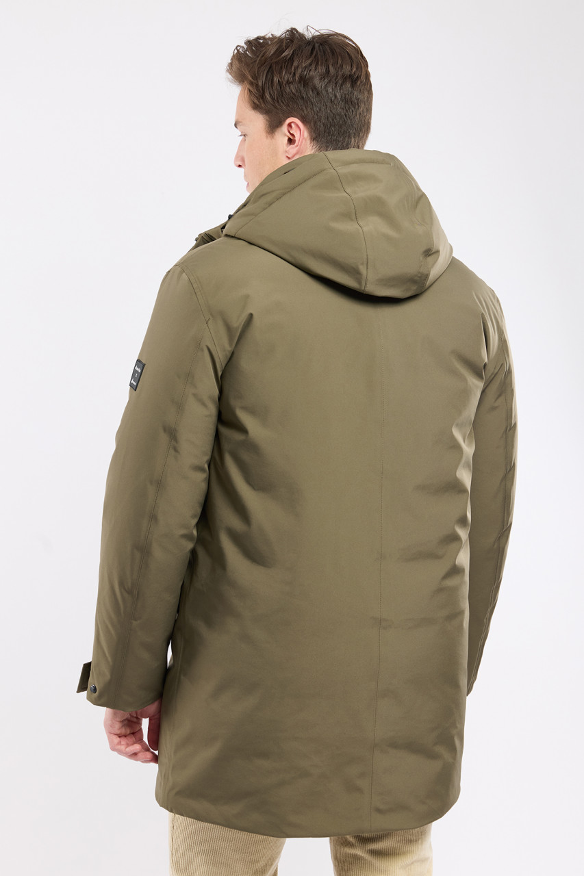 Armor Lux Parka Collab Herren Winterjacke Oliv Grün