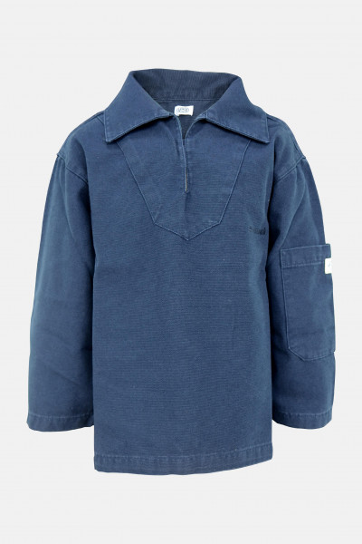 Fischerhemd Port Manech Kid Marine Blau für Kinder von Armor Lux