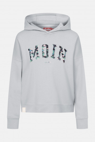 Derbe Flamoin Damen Pullover Hoodie Paloma Grau Moin Derbe Flamoin Damen Pullover Hoodie Paloma Grau Moin