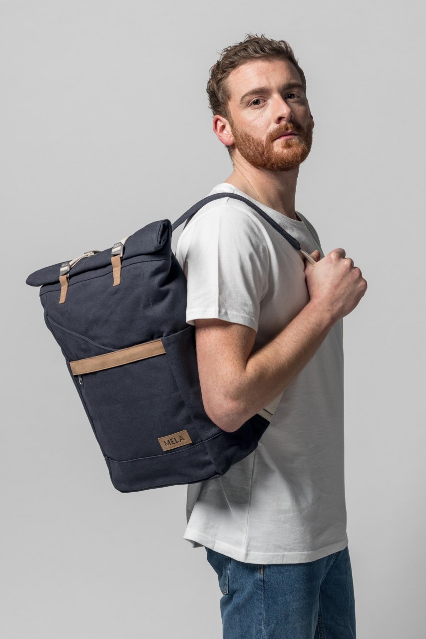 MELA Rucksack Ansvar I Blau