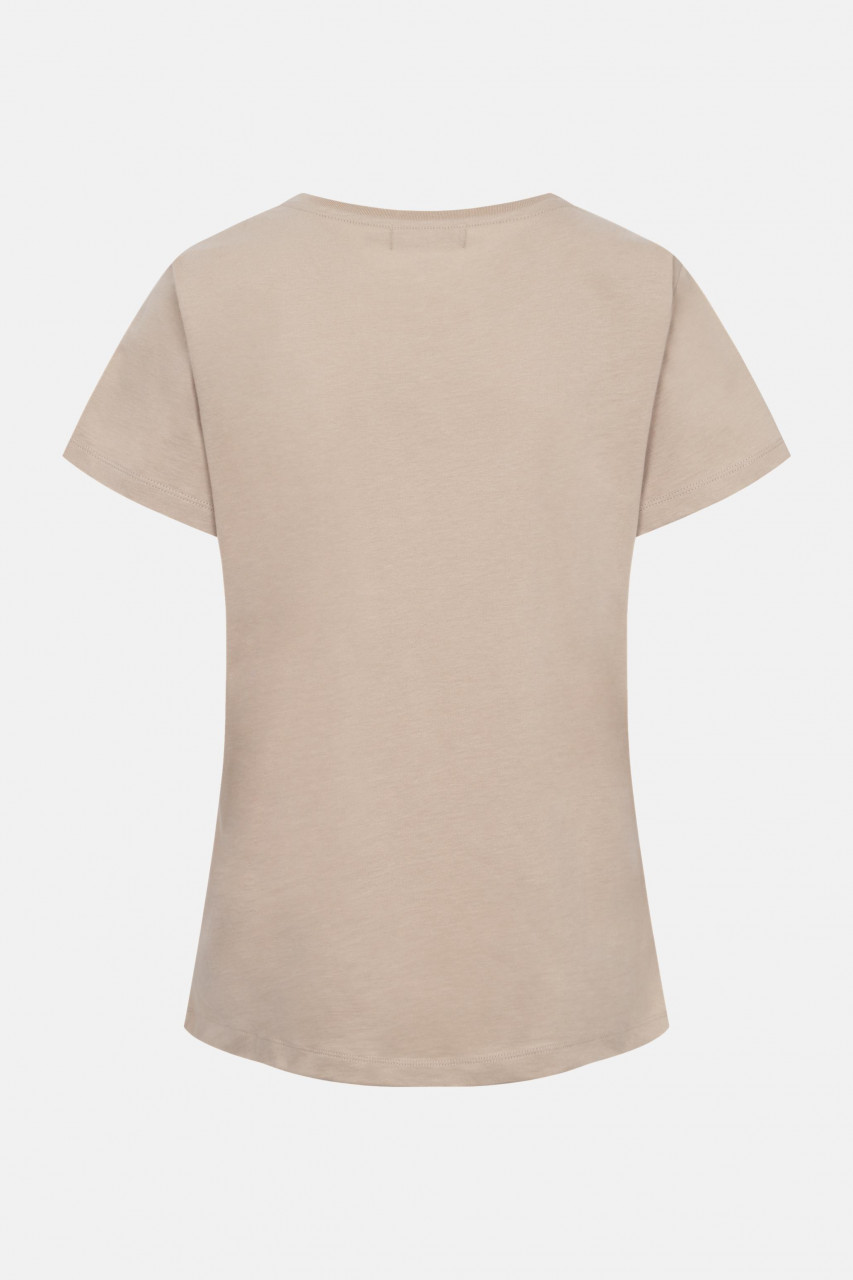Derbe T-Shirt Sturmmöwin Damen Beige GOTS Organic