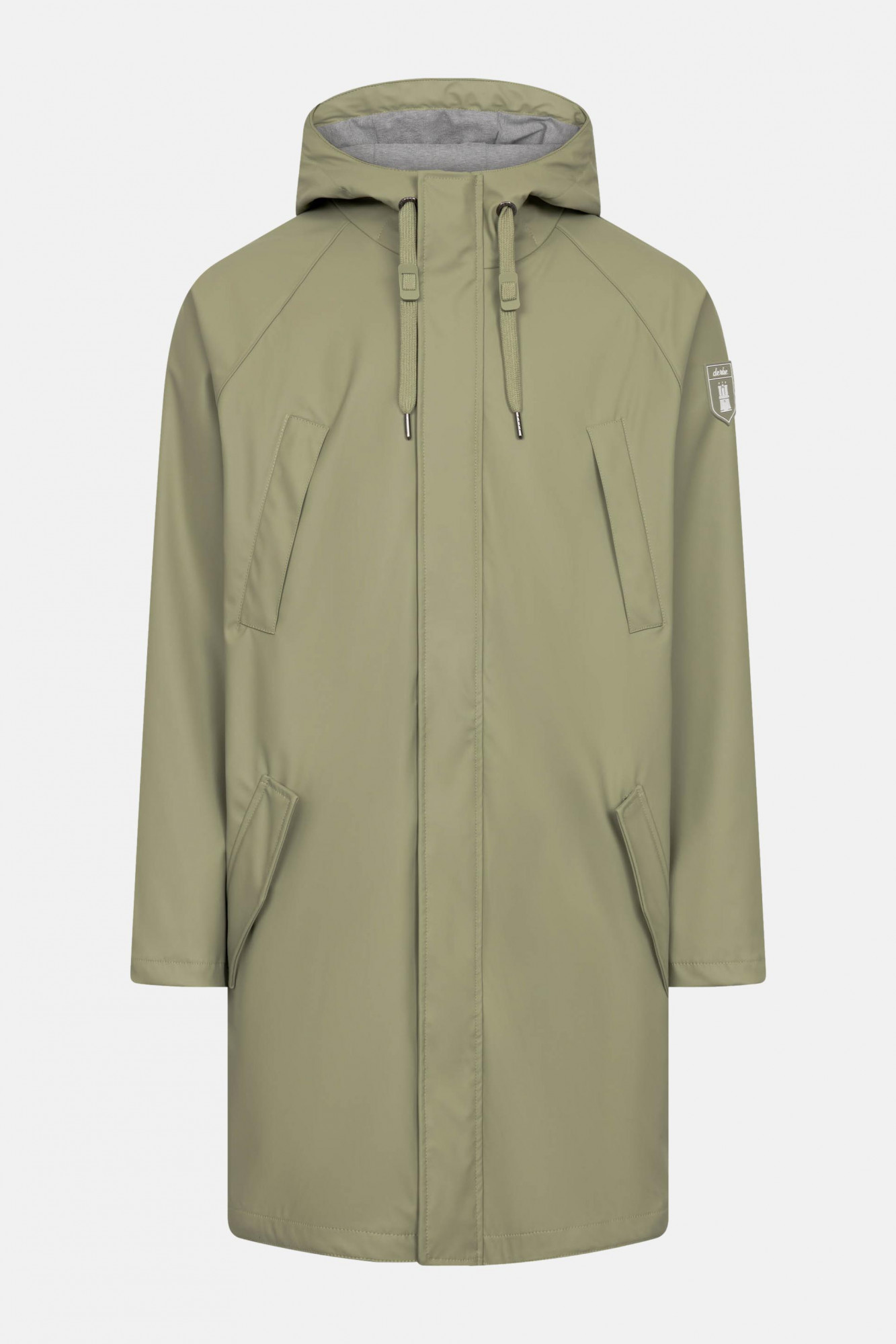 Derbe Regenjacke Valby Oxford Herren Hellgrün