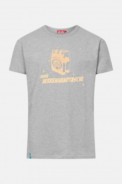 Derbe Herrenhandtasche Herren Shirt Grey Melange Grau