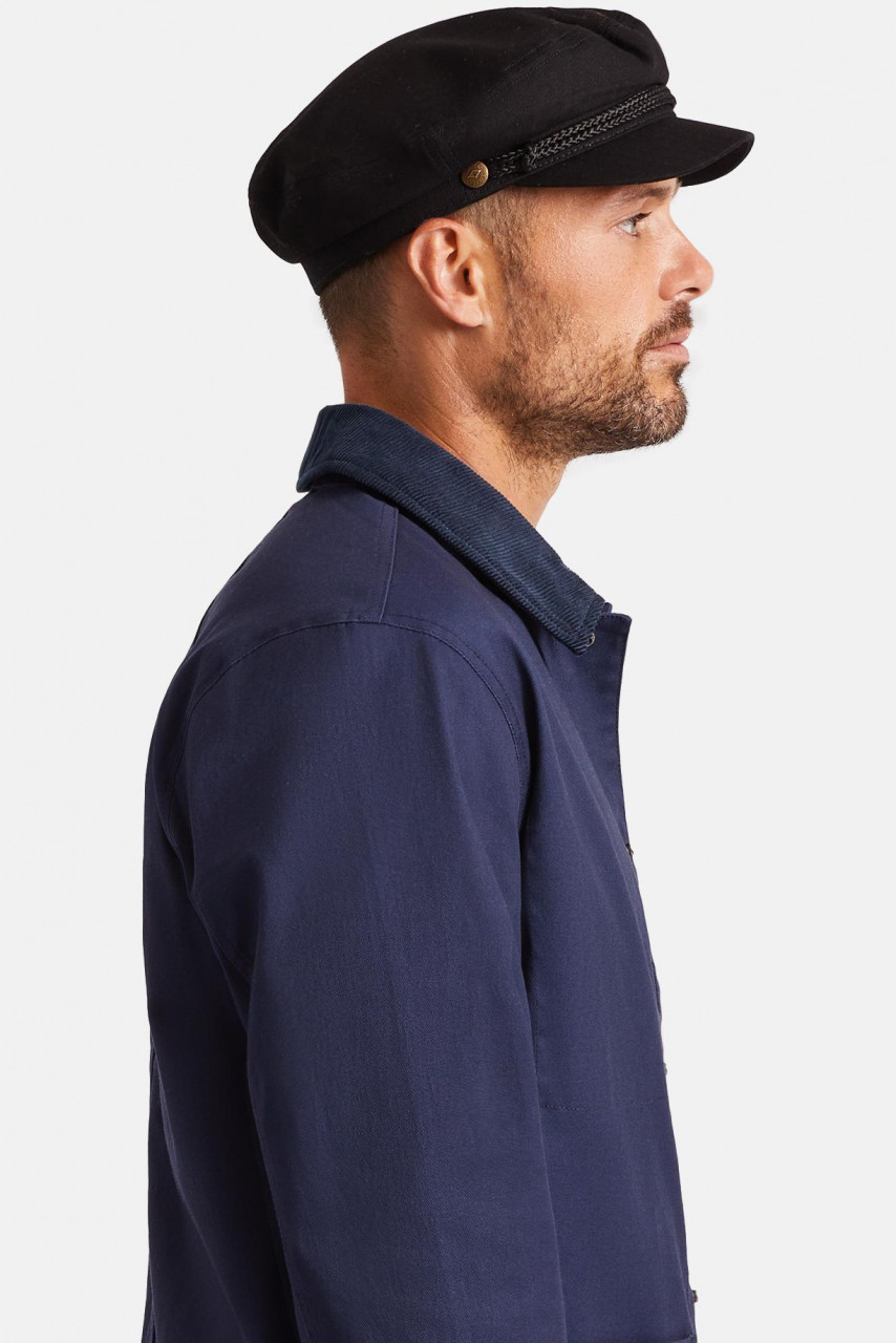 Brixton Fiddler Cap Black Elbsegler Schwarz