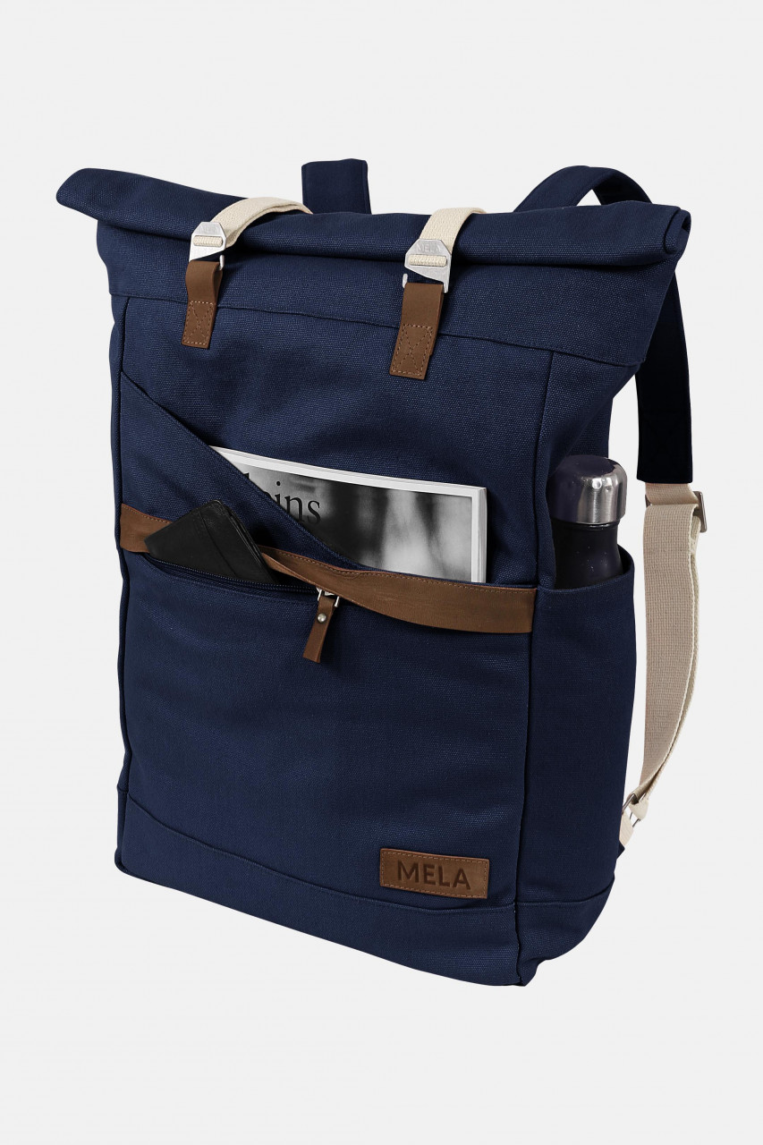 Blauer Rucksack - Seite