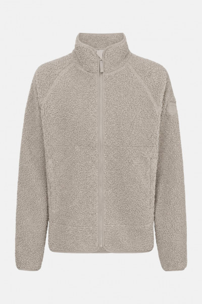 Derbe Damen Fleecejacke Kuschelby Beige Creme