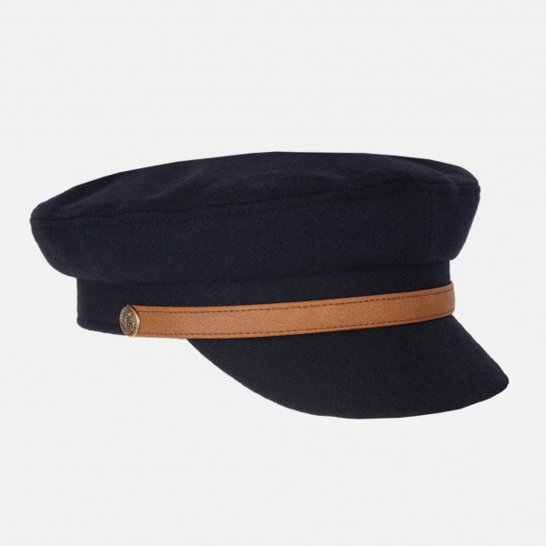 Hanseheld Elbsegler Wolle Marine-Blau Band
