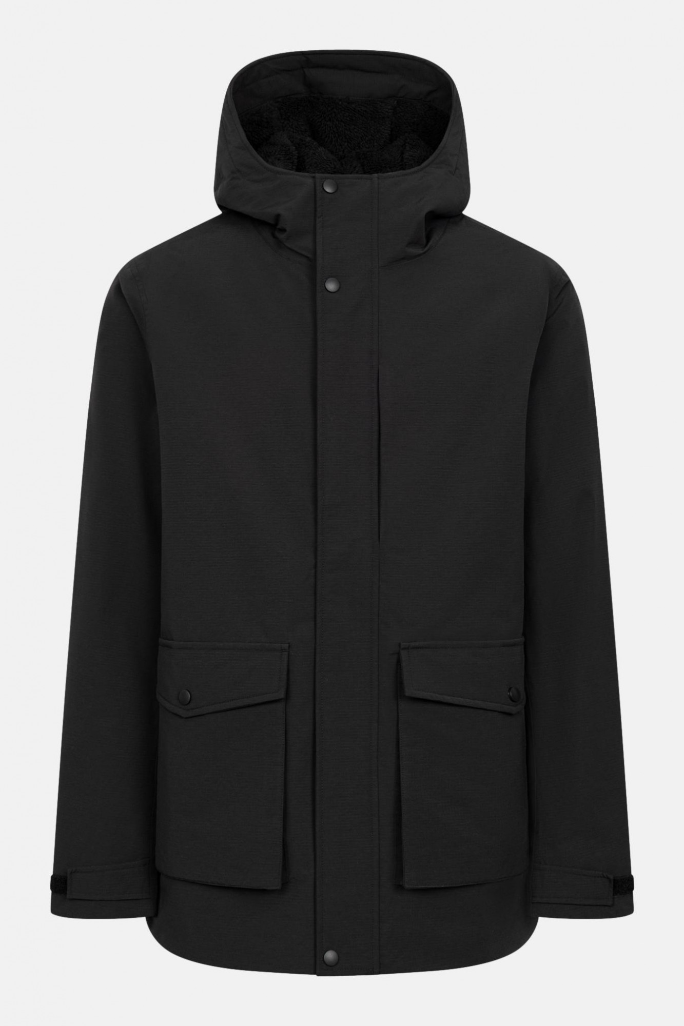 Danefae Winterjacke Daneholger Herren Schwarz Parka