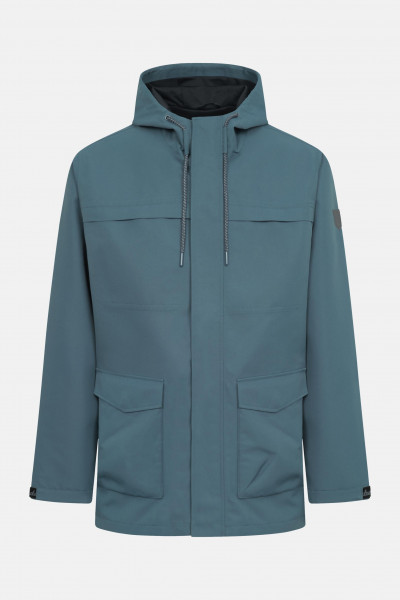 Derbe Regenjacke Phoeby Dog Herren Blau Hundejacke