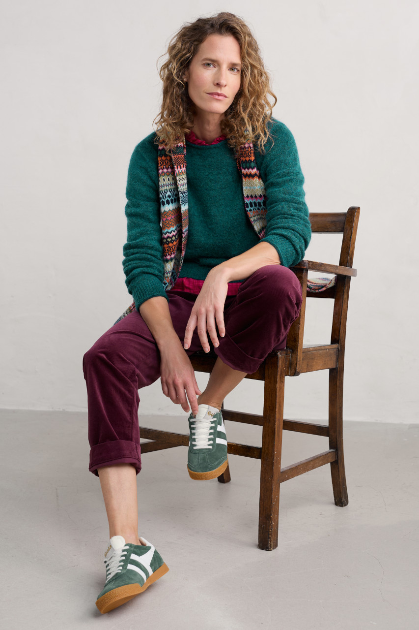 Seasalt Cornwall Pullover Lily Bell Damen Blau Petrol