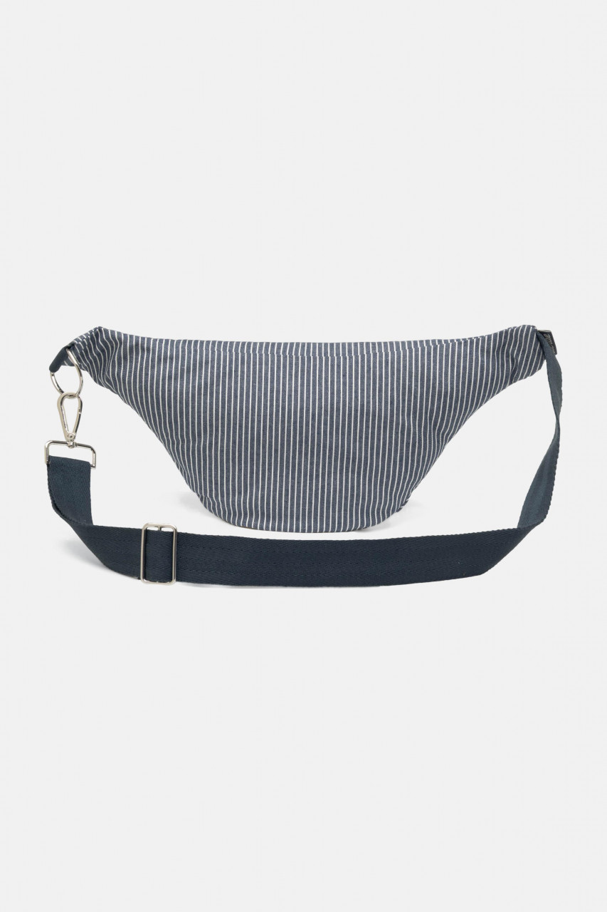 Derbe Bauchtasche Bauchbüddel Fisher Navy Blau Weiß Gestreift