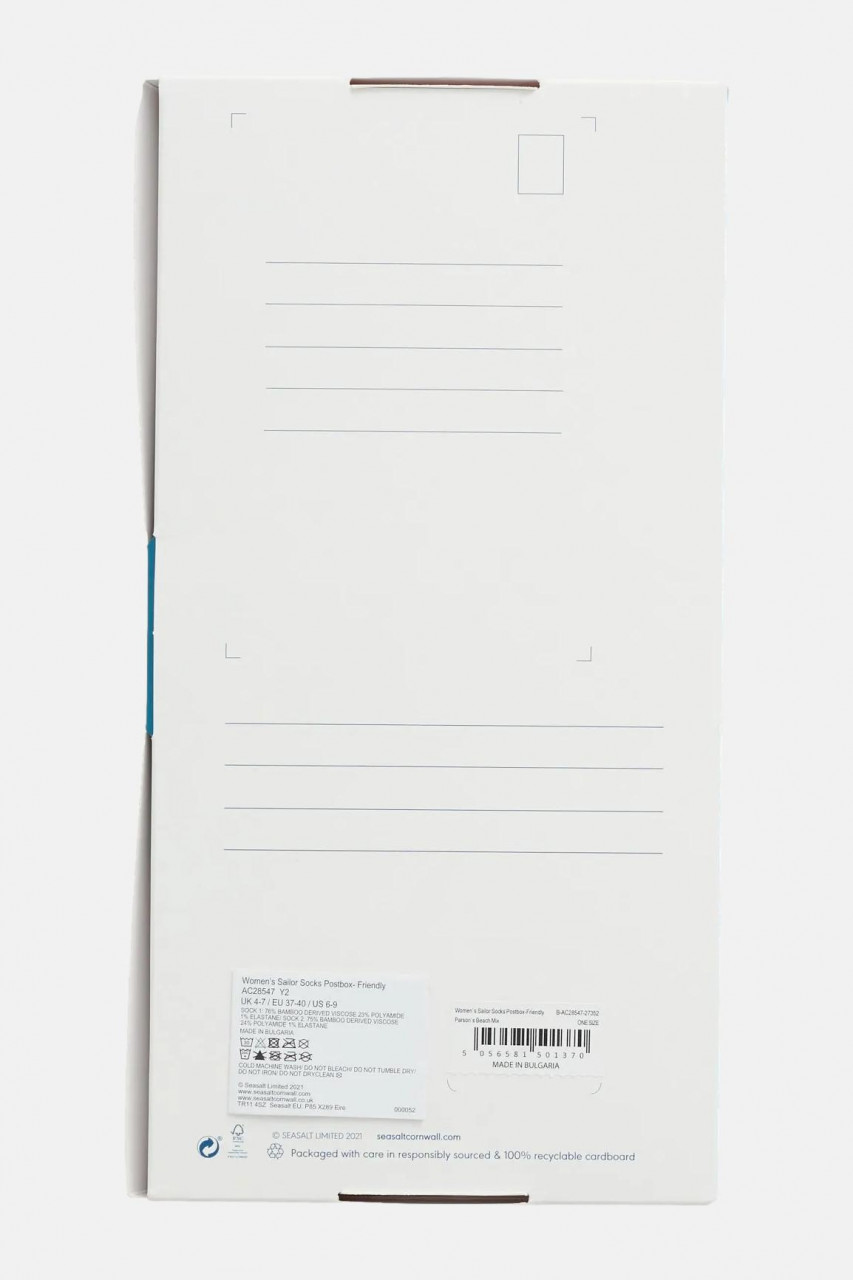 Seasalt Cornwall Women's Sailor Socks 4er Set Damensocken Friendly Parson's Beach Mix