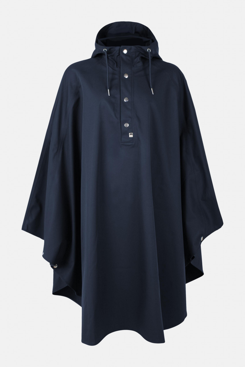 Danefae Regenponcho Danerain Damen Blau Regencape