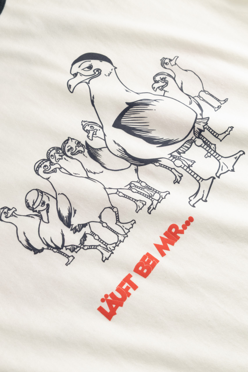 Derbe T-Shirt Gull Club Herren Weiß GOTS Organic