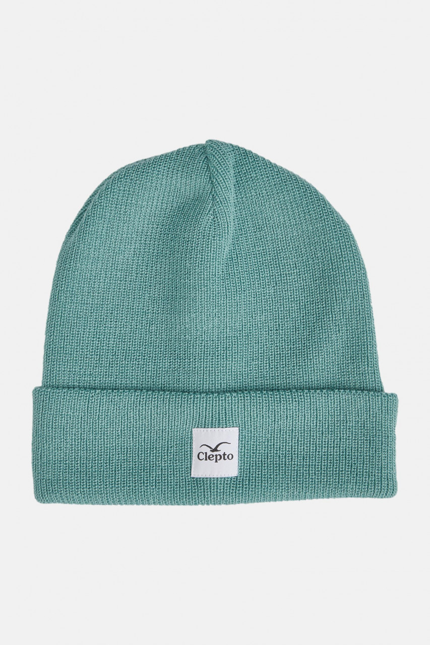 Cleptomanicx Cimo Strickmütze Beanie Türkis Ice Green