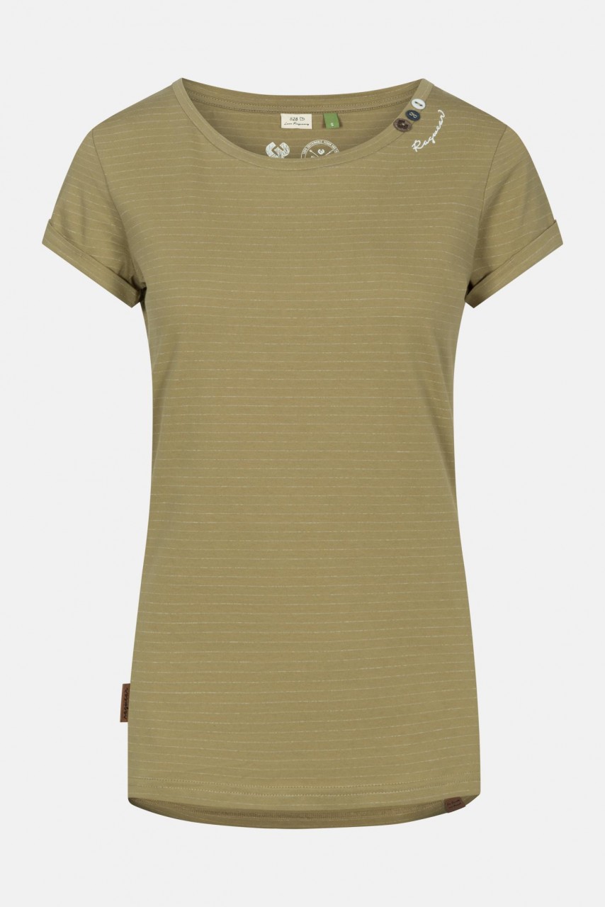 Ragwear Florah C Organic Damen T-Shirt Khaki