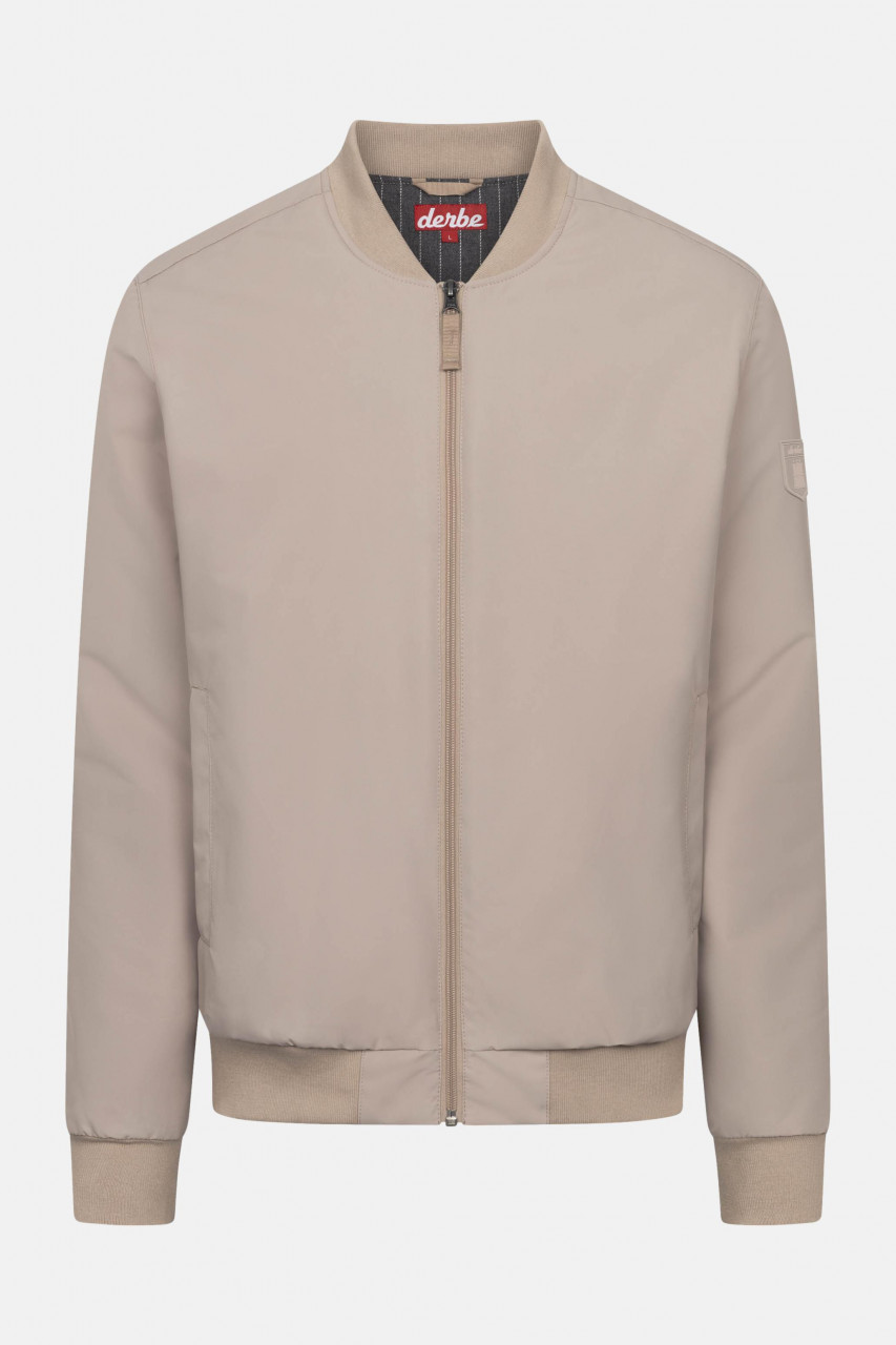 Derbe Übergangsjacke Blousholm Pinstripe Herren Beige