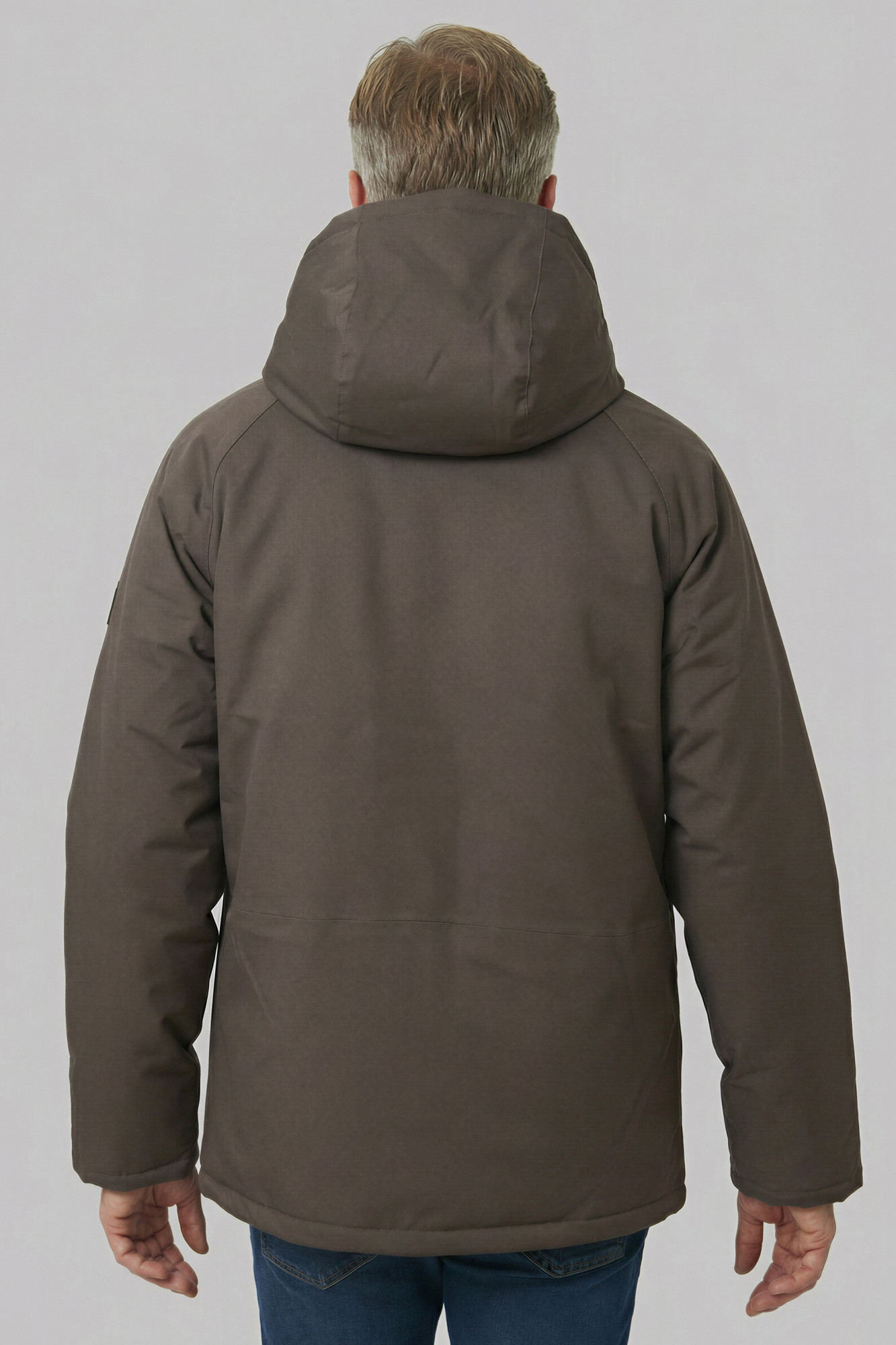 Derbe Winterjacke Deutholm Herren Braun Warm Gefüttert