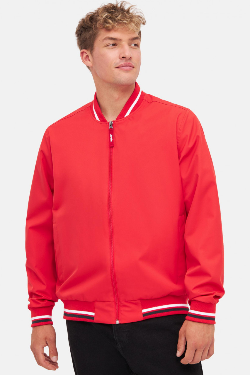 Derbe Bomberjacke Blousby Sport Herren Rot