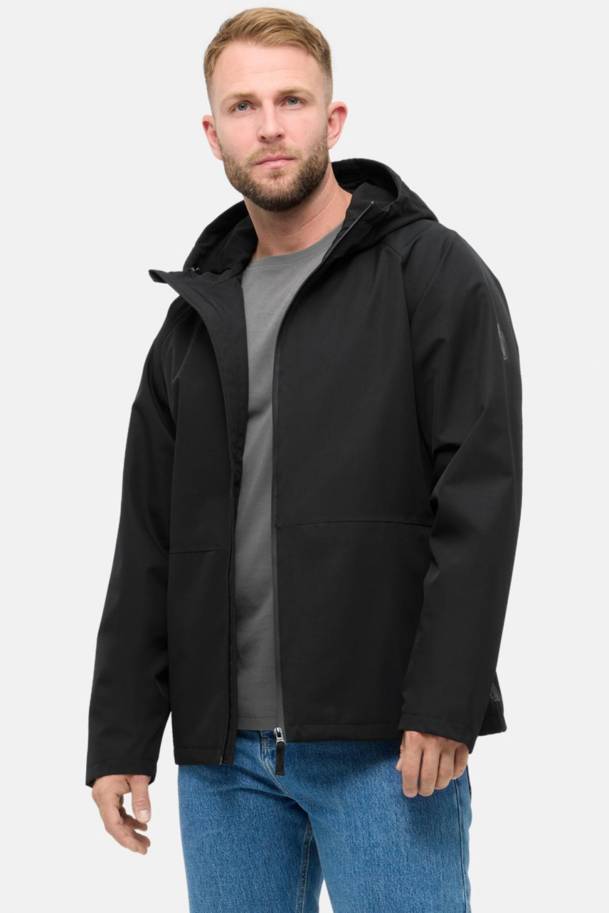 Derbe Übergangsjacke Deutby Herren Schwarz Wasserdicht