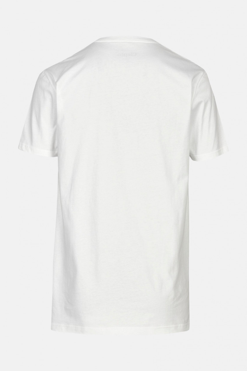 Cleptomanicx Herren T-Shirt Ahoi Weiß Baumwolle Nachhaltig Baumwolle Nachhaltig