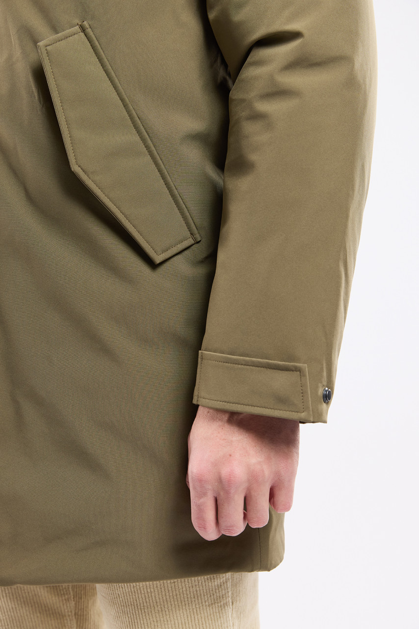 Armor Lux Parka Collab Herren Winterjacke Oliv Grün