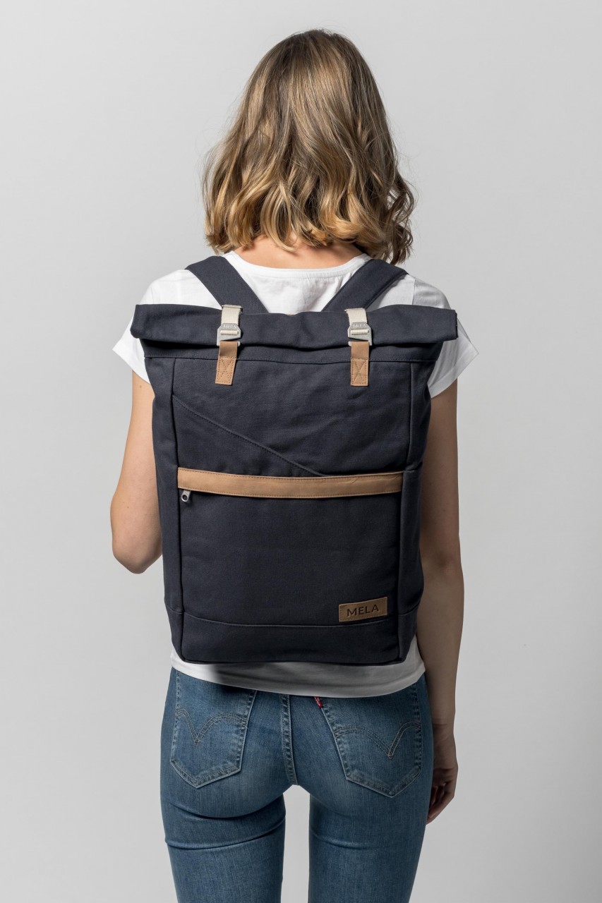 MELA Rucksack Ansvar I Blau