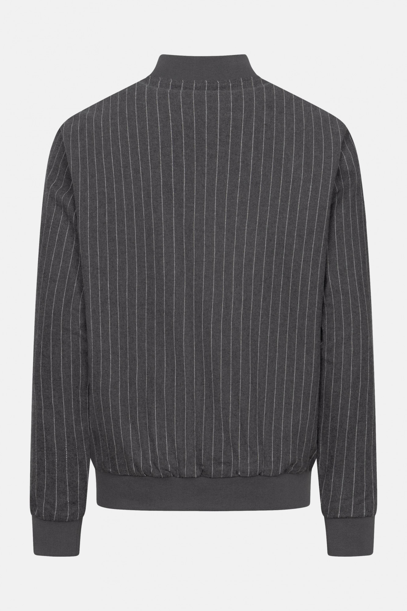 Derbe Übergangsjacke Blousby Pinstripe Herren Grau