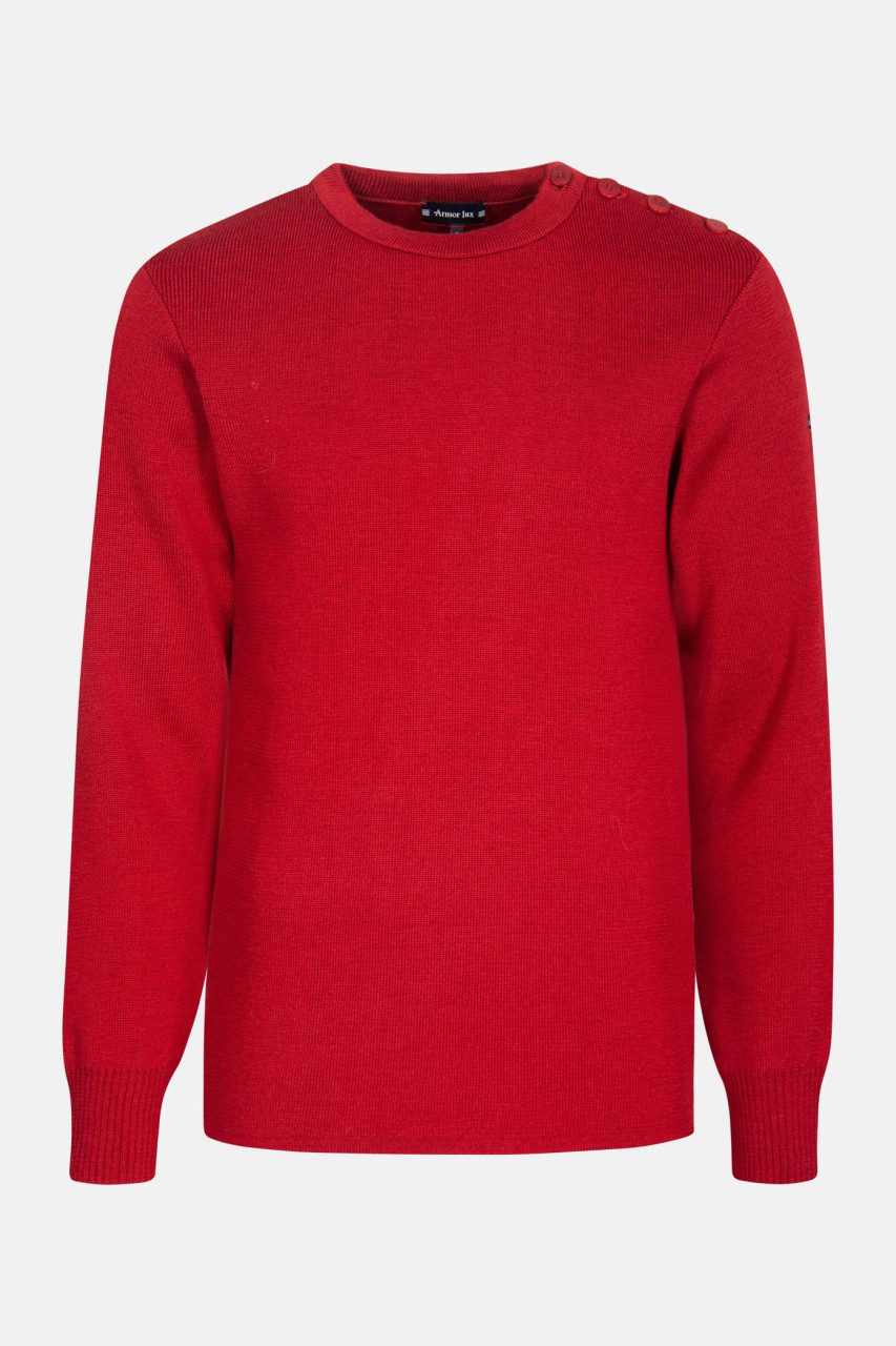 Armor Lux Pullover Herren Rot - Fouesnant