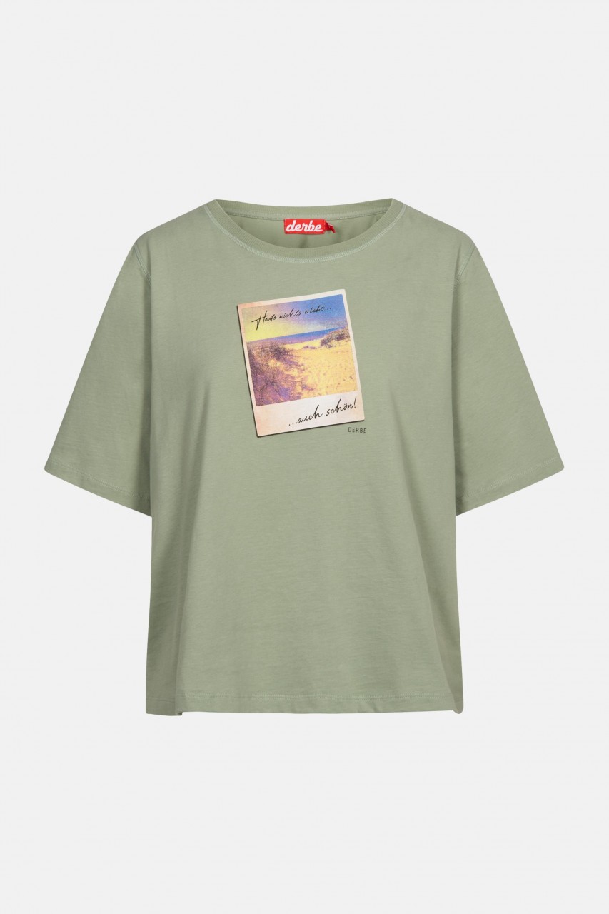 Derbe Auch schön Damen T-Shirt Lily Pad Grün