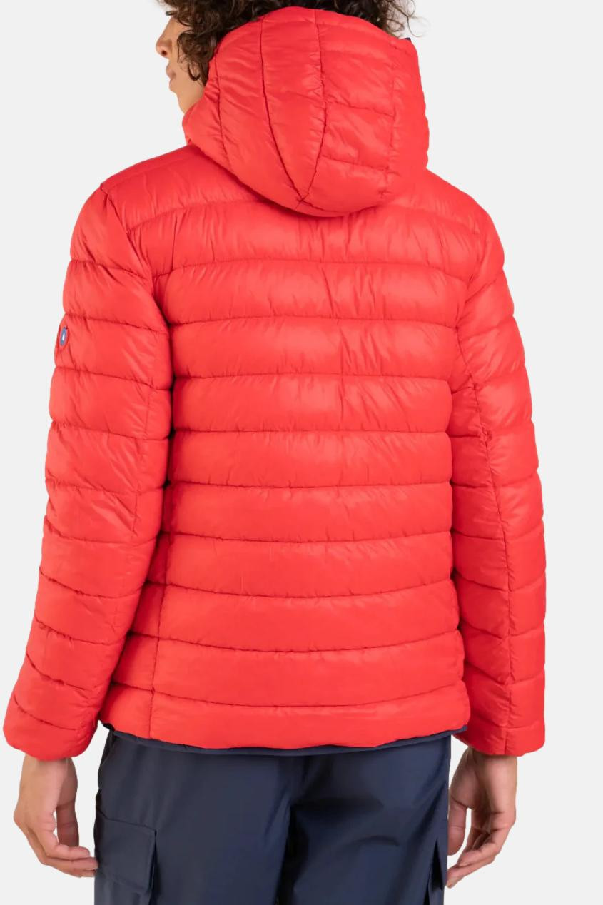 Flotte Winterjacke Charonne Blau Indigo Wendejacke Rot