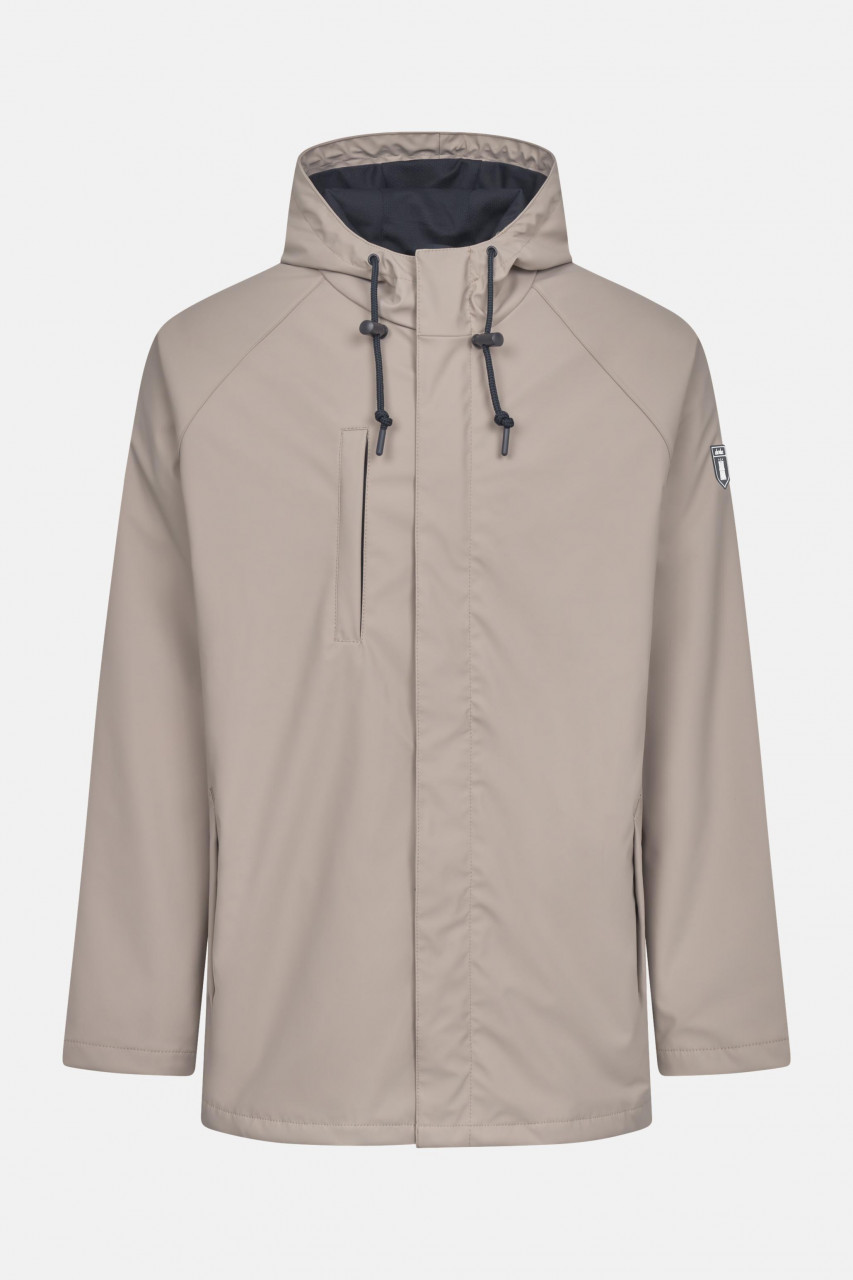 Derbe Regenjacke Passby Plain Herren Cobblestone Beige