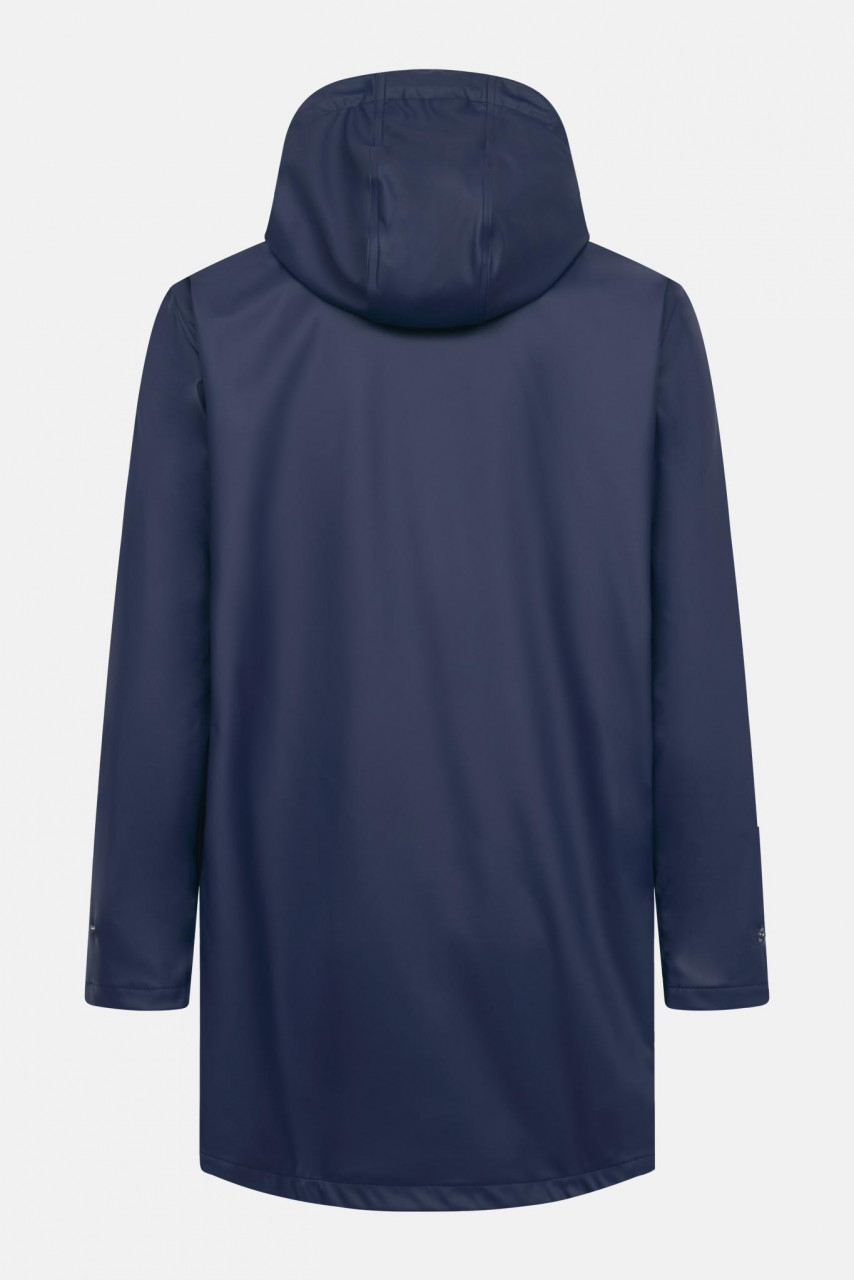 Foto von einer Regenjacke für Unisex von Hanseheld - Rückansicht