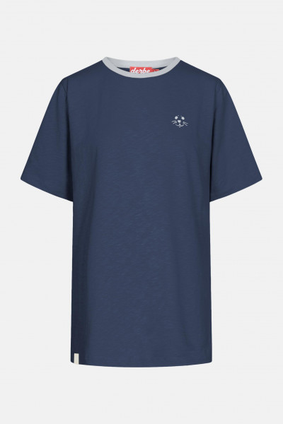 Derbe Robbenschnute Damen T-Shirt Dunkelblau Navy Derbe Robbenschnute Damen T-Shirt Dunkelblau Navy