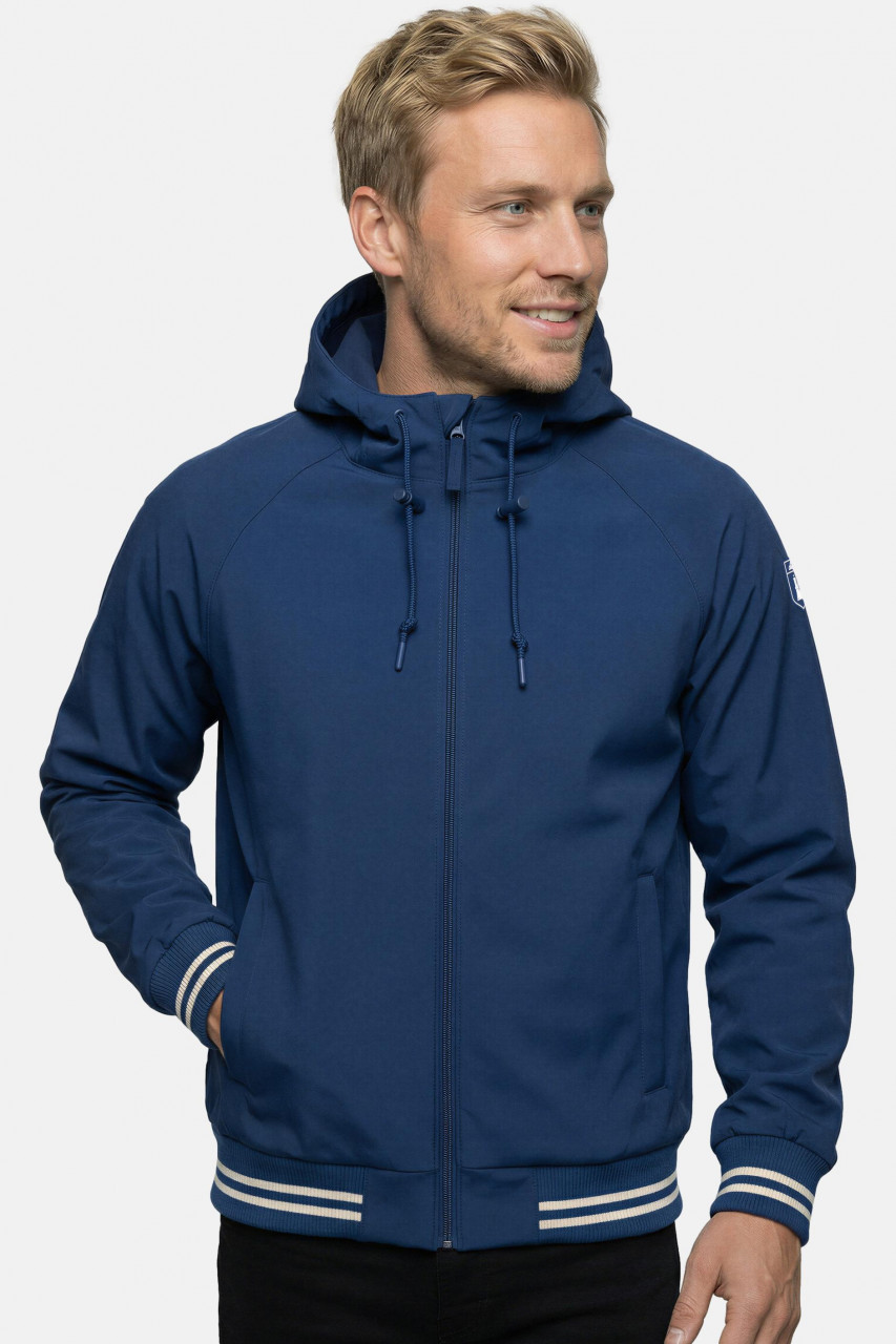 Derbe Übergangsjacke Helgoby Herren Blau Softshell