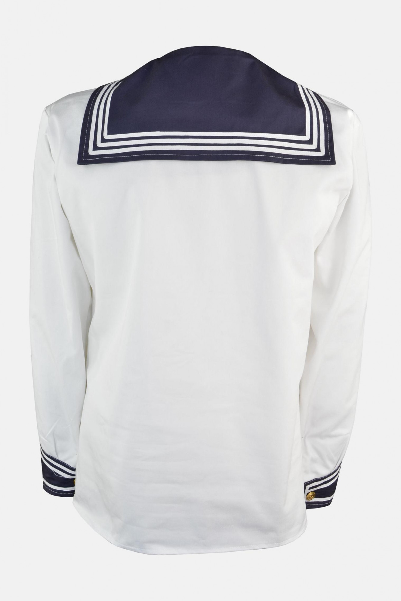Marine Matrosenhemd originalgetreu weiss