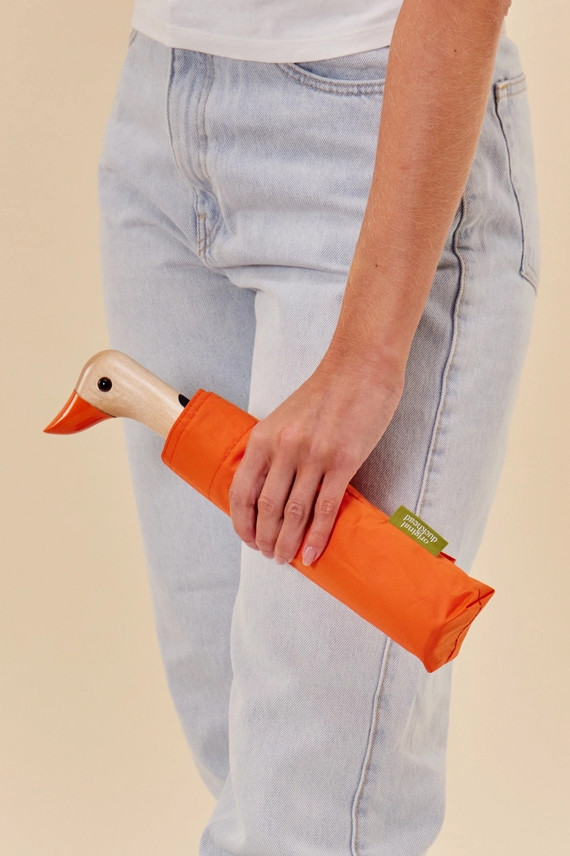 Original Duckhead Regenschirm Papaya Orange