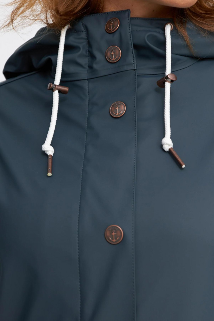 Derbe Pensby Fisher Navy Damen Regenjacke Blau