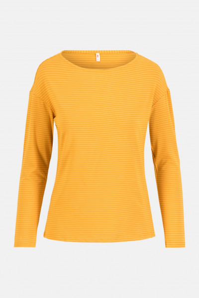 Blutsgeschwister Sweet Sailorette Damen Streifenshirt Gelb Langarm Funny Honey Nachhaltig Blutsgeschwister Sweet Sailorette Damen Streifenshirt Gelb Langarm Funny Honey Nachhaltig