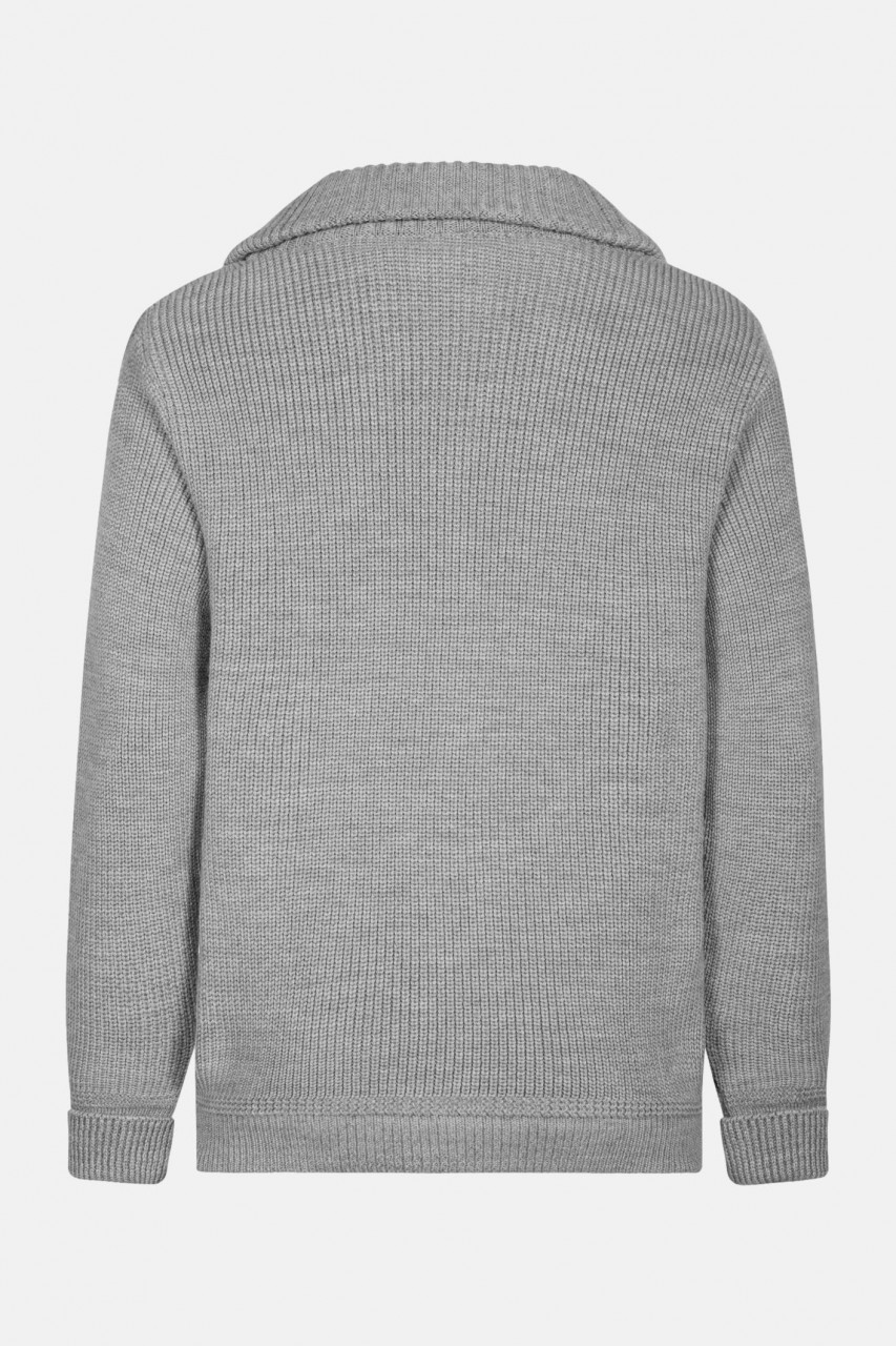 Troyer Hanseheld Merino Grau GOTS