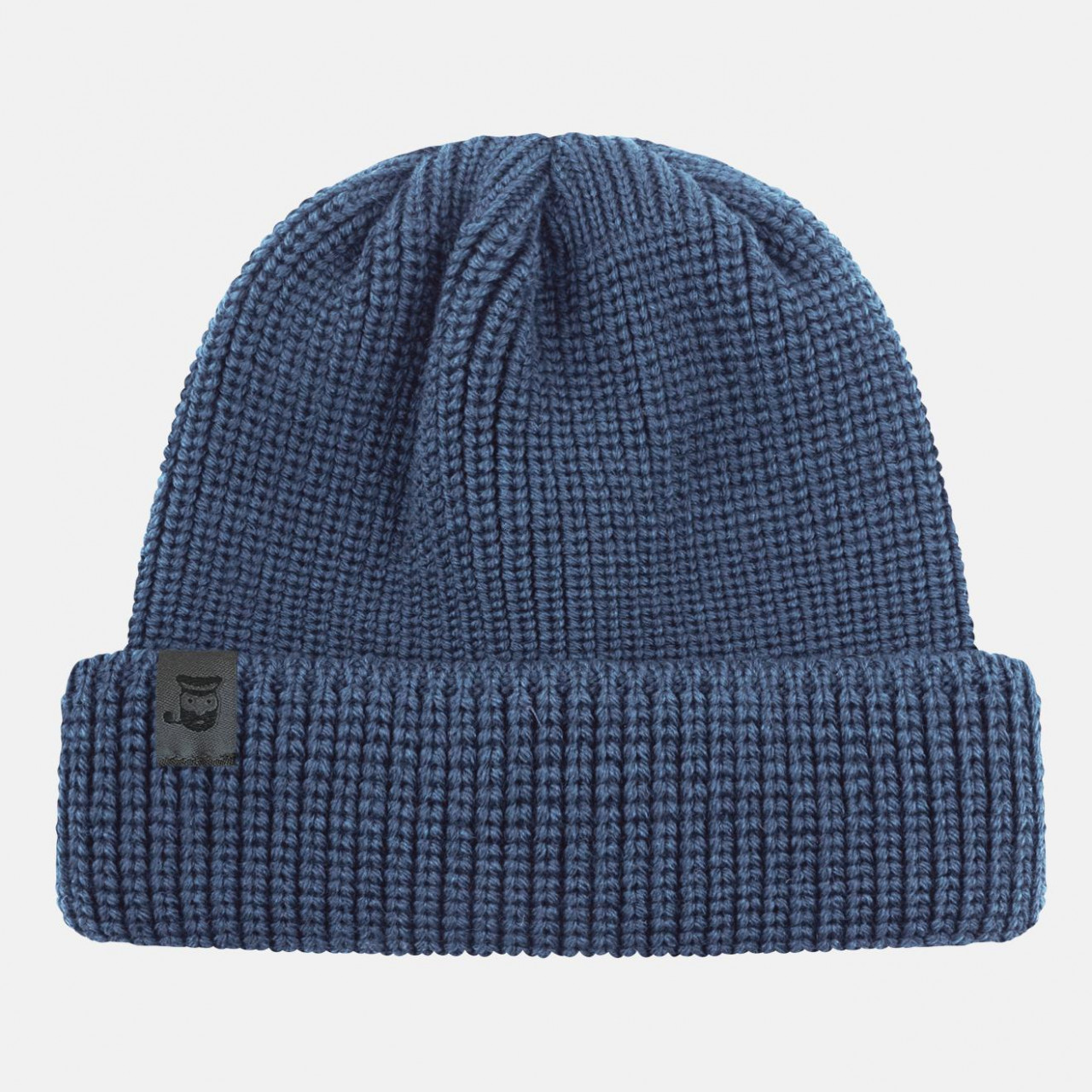 Hanseheld Troyermütze Merino Jeans Blau GOTS Organic