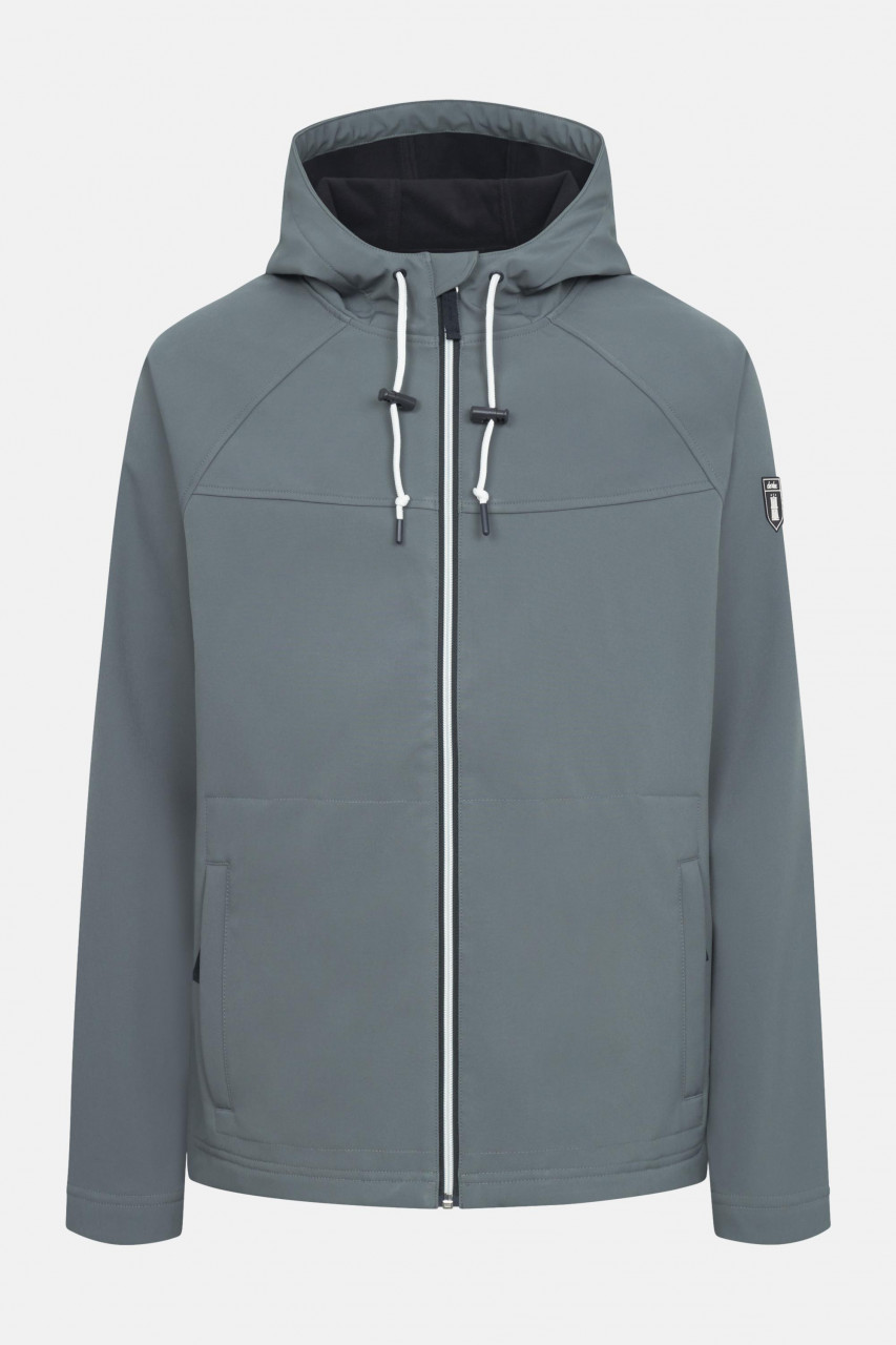 Derbe Softshelljacke Isleby Herren Grau Nachhaltig