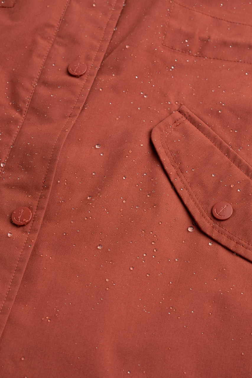 Seasalt Cornwall Regenjacke Plant Hunter Damen Braun Orange Hazel Winterjacke